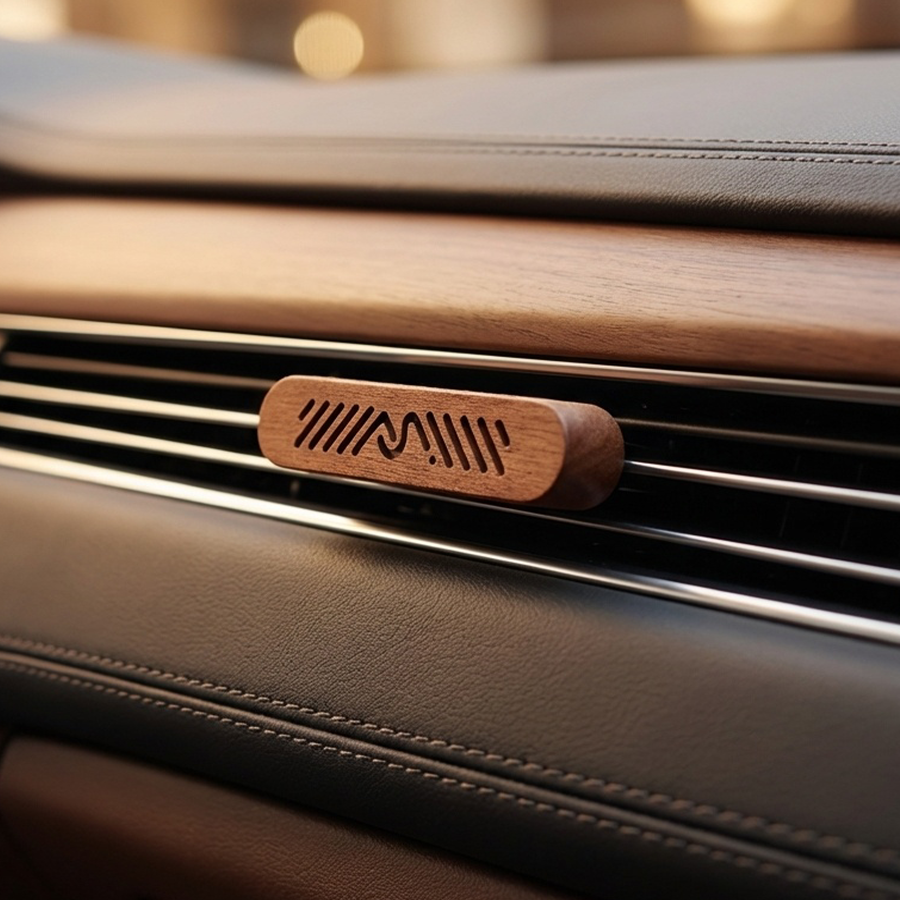 Natural Wood Car Air Freshener