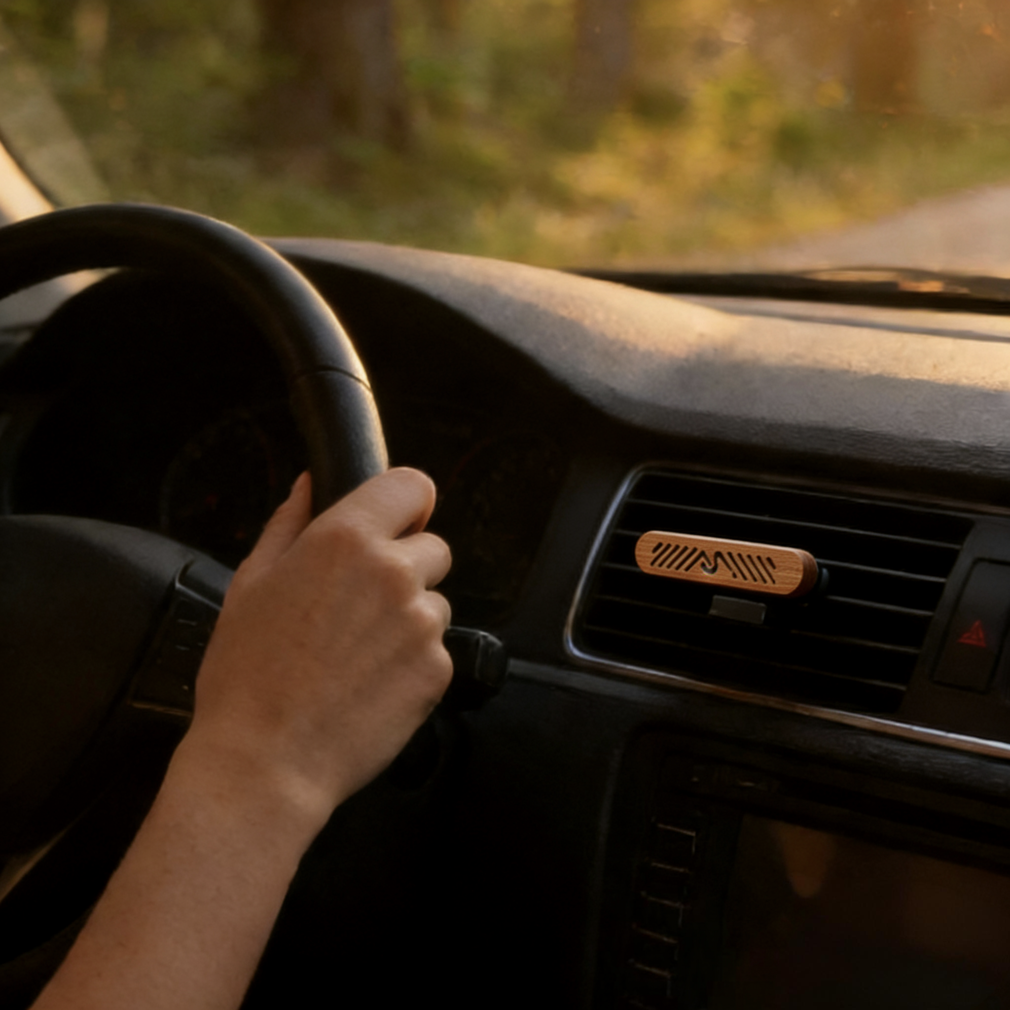 Natural Wood Car Air Freshener